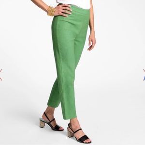 Frances Valentine Lucy Stretch Cotton‎ Pant in Green Size 4